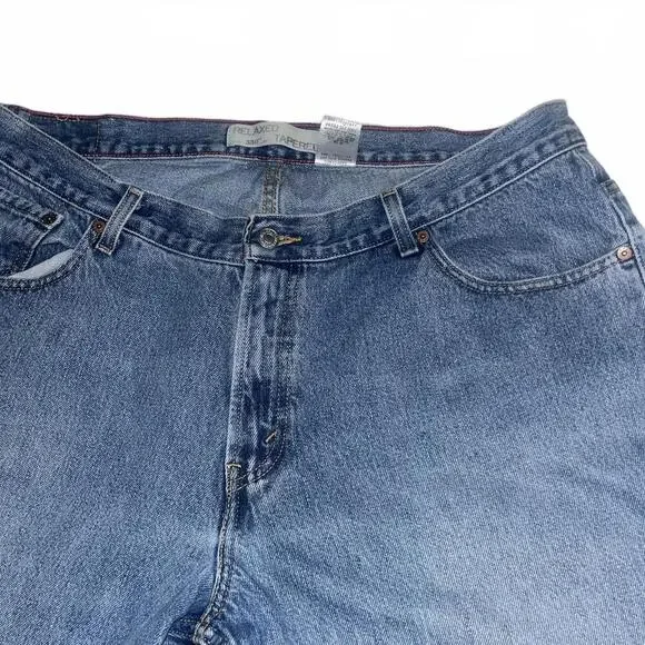 Vintage Levi's Relaxed Fit 550 Tapered Jeans Woman’s Size 20M Denim Jeans Pants - Picture 2 of 7